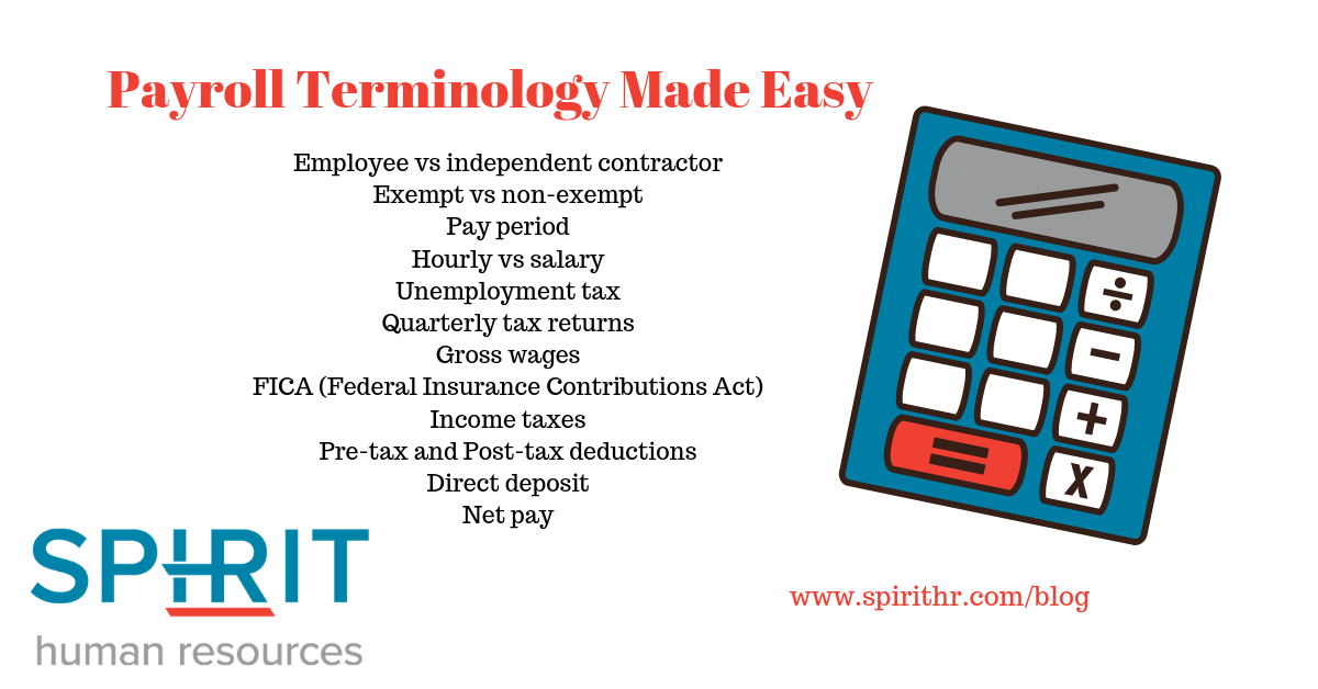 Payroll Terminology Made Easy